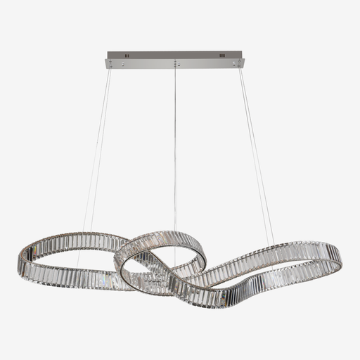 Suave Double Crystal LED Pendant Light - Lighting.co.za