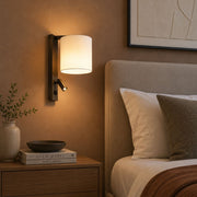 Saxon Black Or Bronze LED Bedside Light - Indoor Wall Light - Lighting.co.za