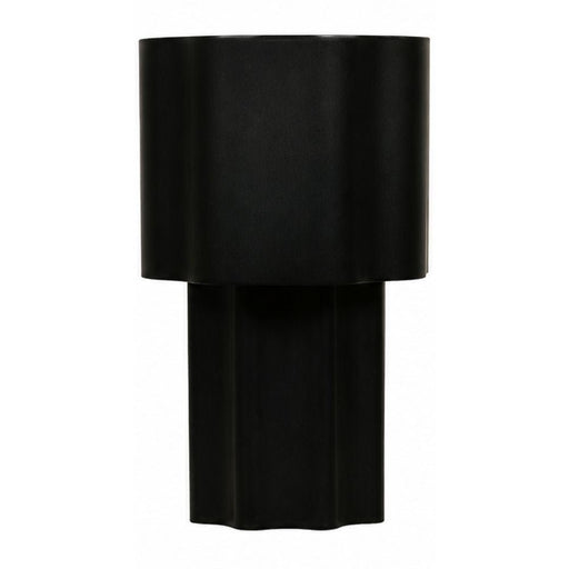 Alora Scallop Green | Rust | Black Metal Table Lamp - Table Lamp - Lighting.co.za
