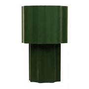 Alora Scallop Green | Rust | Black Metal Table Lamp - Table Lamp - Lighting.co.za