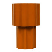 Alora Scallop Green | Rust | Black Metal Table Lamp - Table Lamp - Lighting.co.za