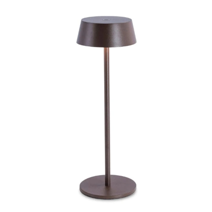 Lola Pro Smooth Shade Black | White | Coffee Rechargeable Table Lamp - Lighting.co.za