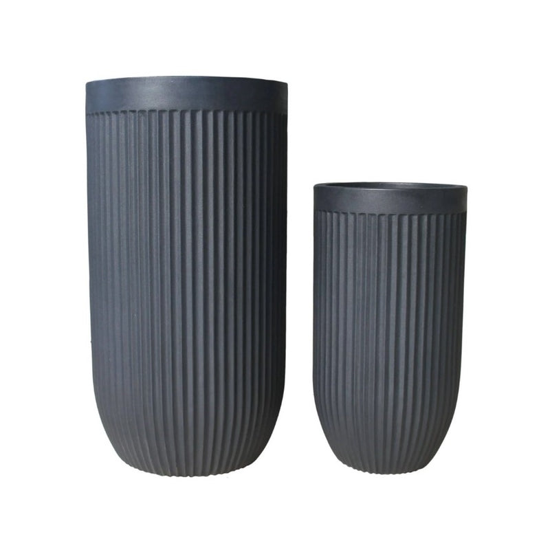 Flute Tall Japi Planter 2 Sizes - Lighting.co.za