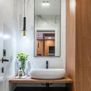 Ibiza LED Marble and Brass Look Pendant Light - Lighting.co.za