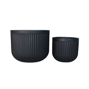 Flute Round Japi Planter 2 Sizes - Lighting.co.za