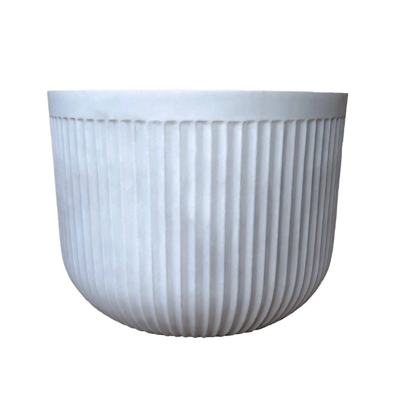 Flute Round Japi Planter 2 Sizes - Lighting.co.za
