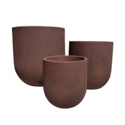 Rustic Cask Japi Planter 3 Sizes - Lighting.co.za