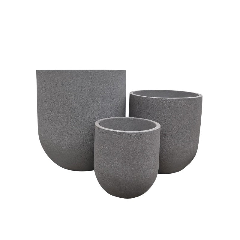 Rustic Cask Japi Planter 3 Sizes - Lighting.co.za