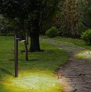 Tide GU10 Down Facing Black Outdoor Bollard Light - Lighting.co.za