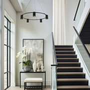 Occhio 5 Light Black | Gold | White Round Pendant Light - Lighting.co.za