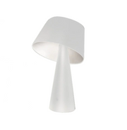 Fuji Black or White Rechargeable Table Lamp - Lighting.co.za