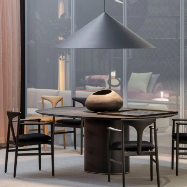 Osaka Large Black | White Pendant Light 2 Sizes - Lighting.co.za