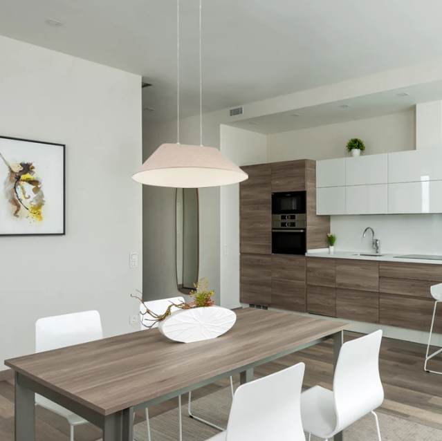 Akira LED Round Felt Pendant Light - Lighting.co.za