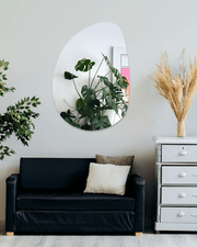 Bela Irregular Shape Frameless Mirror - Lighting.co.za