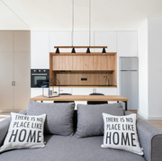 Mirai Black and Wood Linear Pendant Light - Lighting.co.za