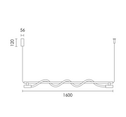 Wraparound Gold with White Rope LED Pendant Light - Lighting.co.za