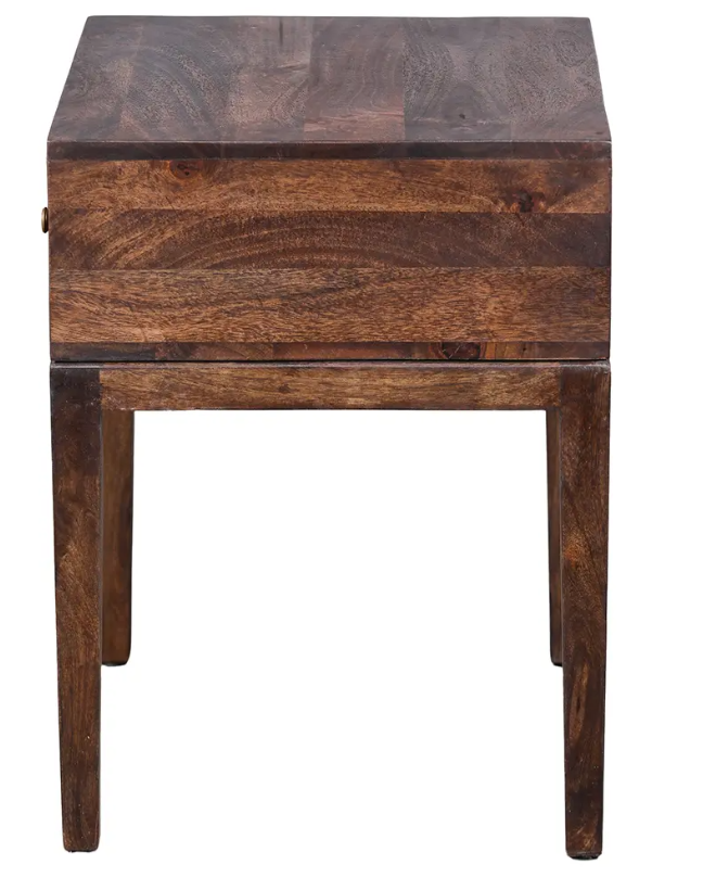 Boho Wooden Bedside Table - Lighting.co.za