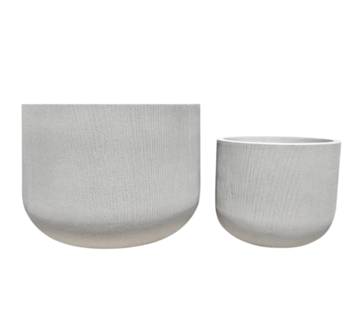 Fringe Round Japi Planter 2 Sizes - Lighting.co.za