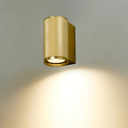 Boston Style 1 Knurled Black | Gold | Bronze Down Facing Wall Light - Lighting.co.za
