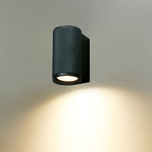 Boston Style 1 Knurled Black | Gold | Bronze Down Facing Wall Light - Fixed Lights - Lighting.co.za