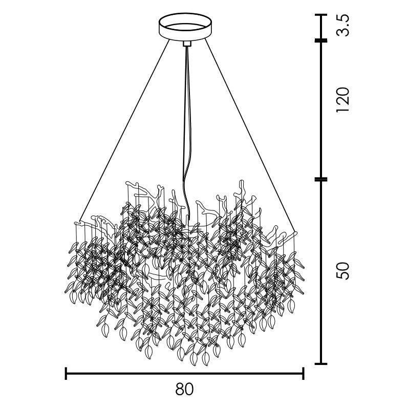 Venezia Clear Crystal Chandelier - Lighting.co.za