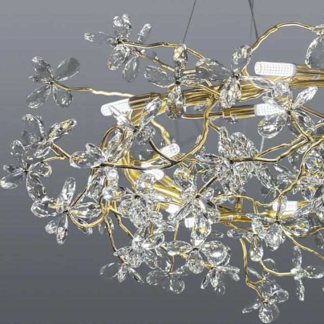 Firenze Style 1 Clear Crystal Chandelier - Lighting.co.za
