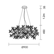 Firenze Style 1 Clear Crystal Chandelier - Lighting.co.za