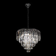 Sophia Chrome And K9 Crystal 8 Light Chandelier - Lighting.co.za