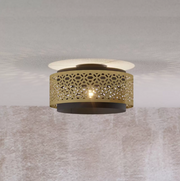 Sandbach Black and Gold Ceiling Light - Lighting.co.za