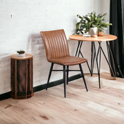 Ultra Stitch Leather Dining Chair - Lighting.co.za