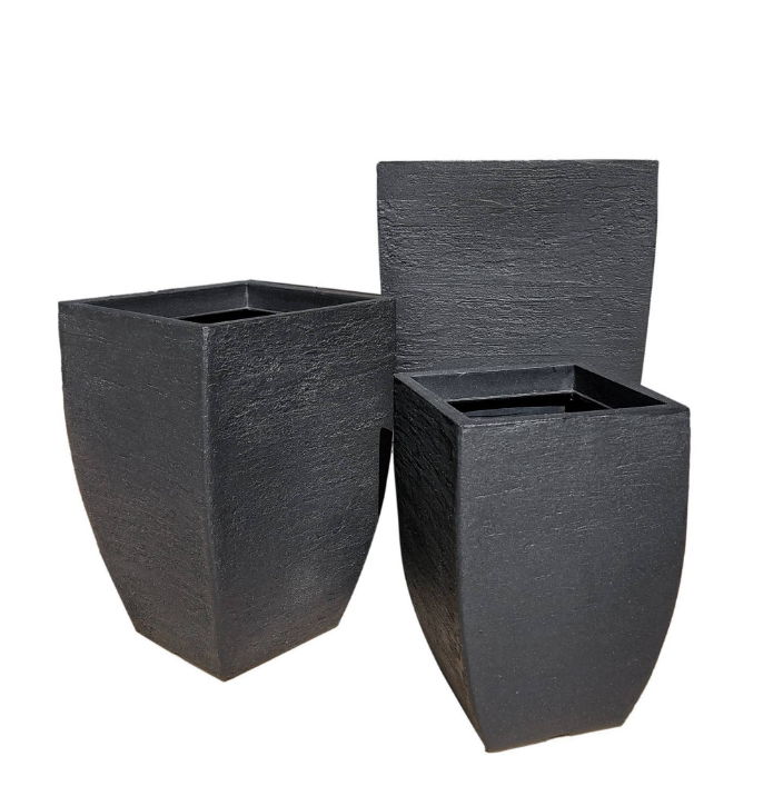 Modern Square Japi Planter 3 Sizes - Lighting.co.za