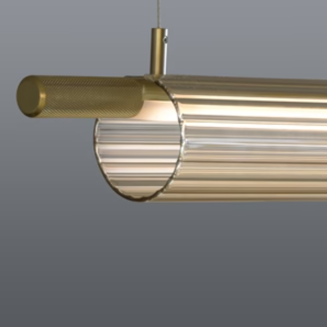 Misaki Black or Gold Linear LED Pendant Light - Lighting.co.za