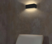 Cosi Black | White Up Down LED Wall Light 2 Sizes DIM - Lighting.co.za