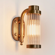 Milan Antique Brass | Antique Silver Wall Light - Lighting.co.za