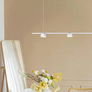 Dallas 1000 Black | Gold | White Linear LED Pendant Light - Lighting.co.za
