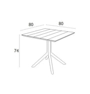 Paris 80 Dining Table - Lighting.co.za