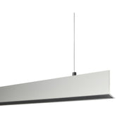 Shard LED Linear Black | White Profile with Black | White Diffuser Pendant Light 2 Sizes - Lighting.co.za