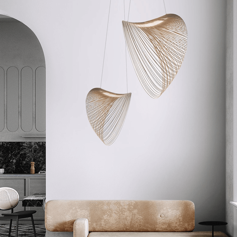 Shred Natural Wood LED Pendant Light - Lighting.co.za