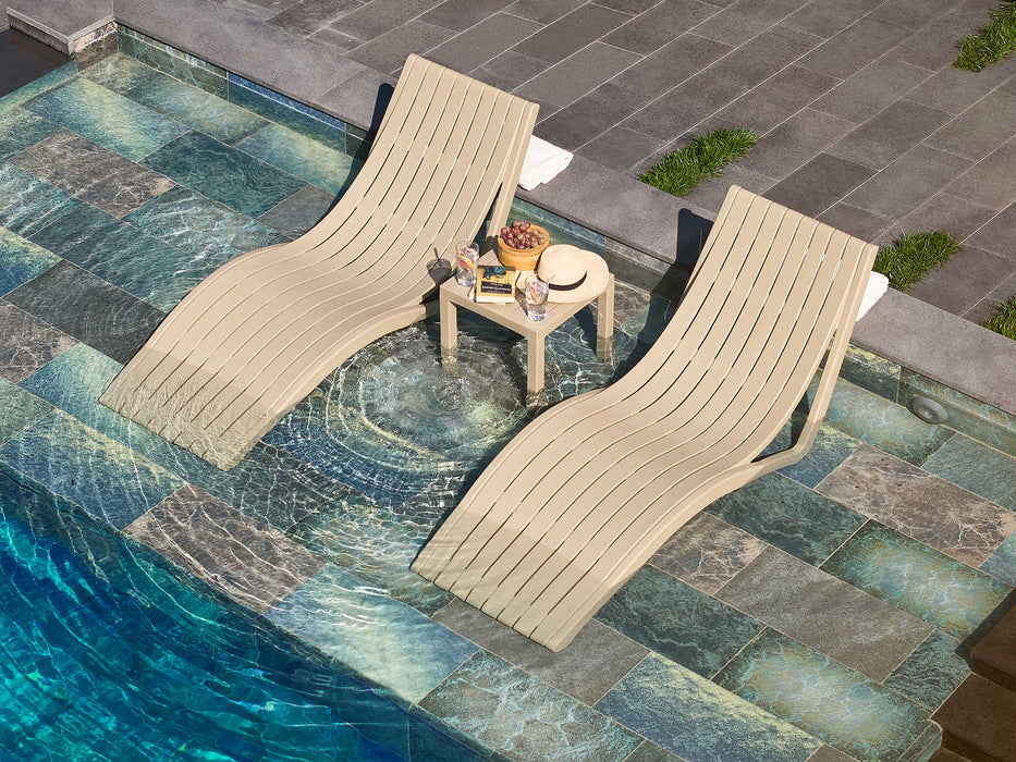 Slim Pool Sun Lounger