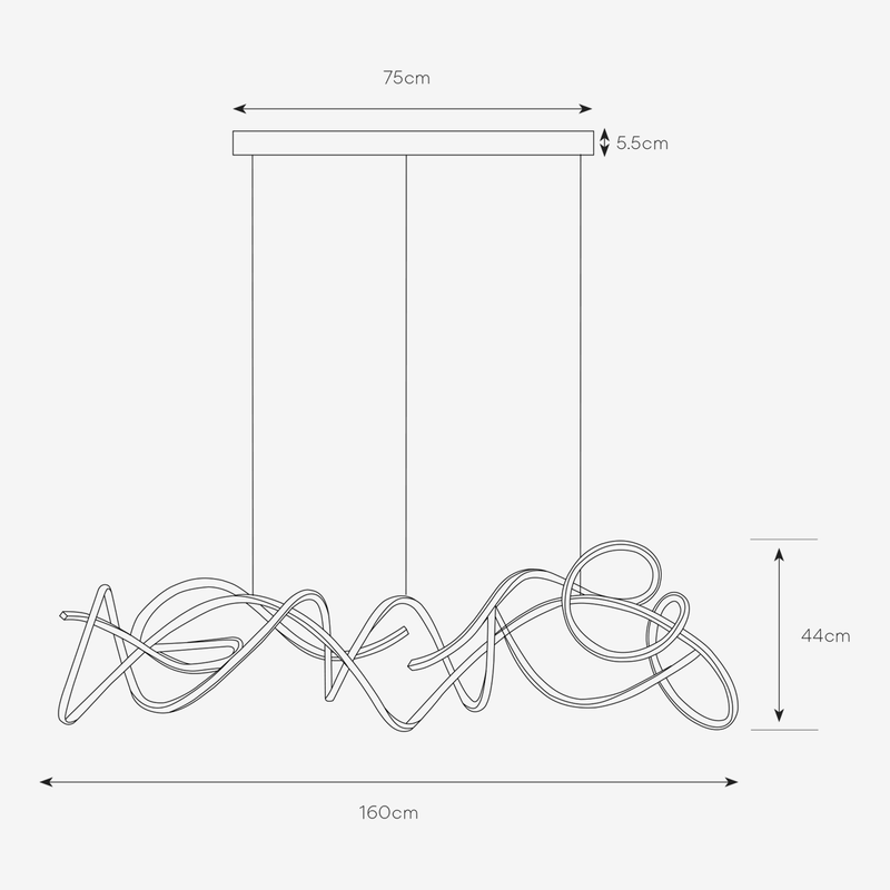 Signature Gold LED Pendant Light - Lighting.co.za