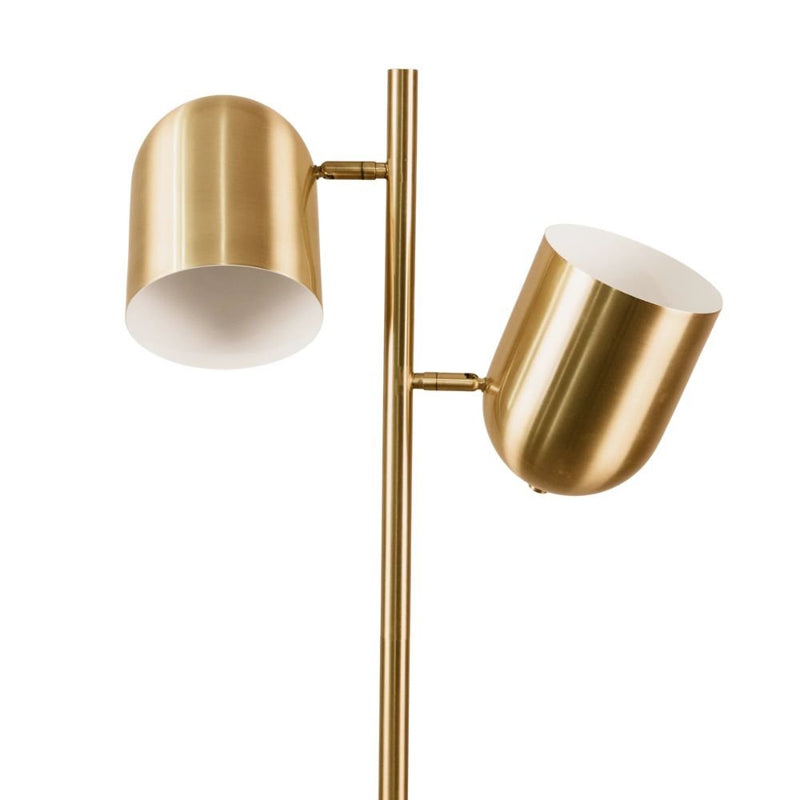 Society Gold 2 Light Floor Lamp - Floor Lamp - Lighting.co.za