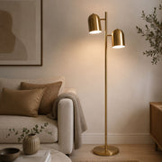 Society Gold 2 Light Floor Lamp - Floor Lamp - Lighting.co.za