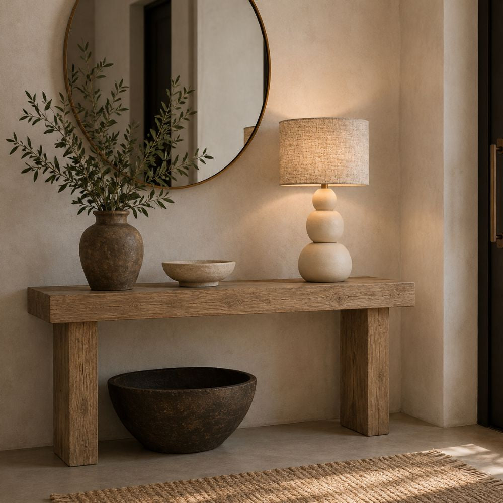 Sodwana Boulder Ceramic Table Lamp - Table Lamp - Lighting.co.za