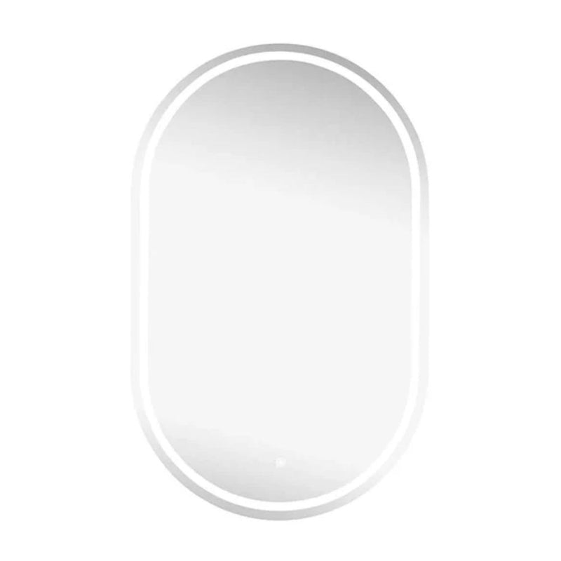 Solana Pill Frameless Front and Backlit CCT LED Bathroom Mirror