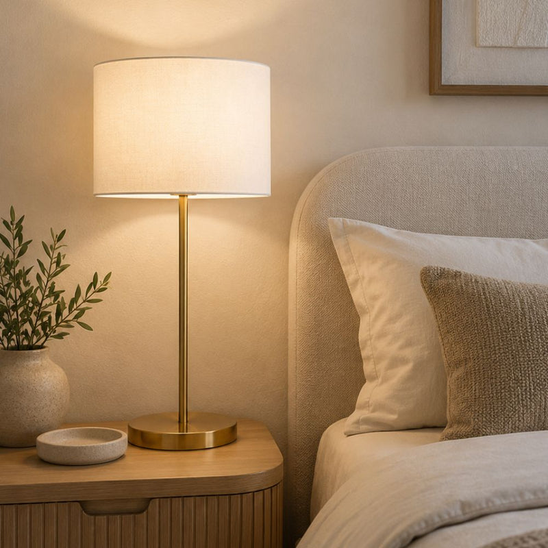 Solana Gold Table Lamp - Table Lamp - Lighting.co.za