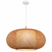 Solea Natural Rattan Bamboo Pendant Light with Inner Shade - Pendant Light - Lighting.co.za