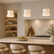 Strata Style 1 Small White Glass LED Pendant Light - Pendant Light - Lighting.co.za