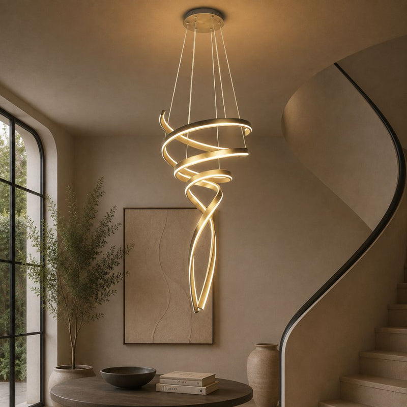 Swan Gold or Black LED Pendant Light - Pendant Light - Lighting.co.za