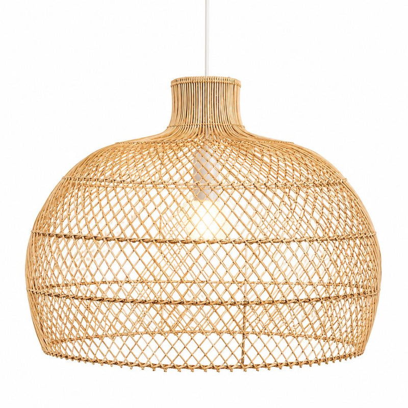 Swazi Large Natural Rattan Pendant Light