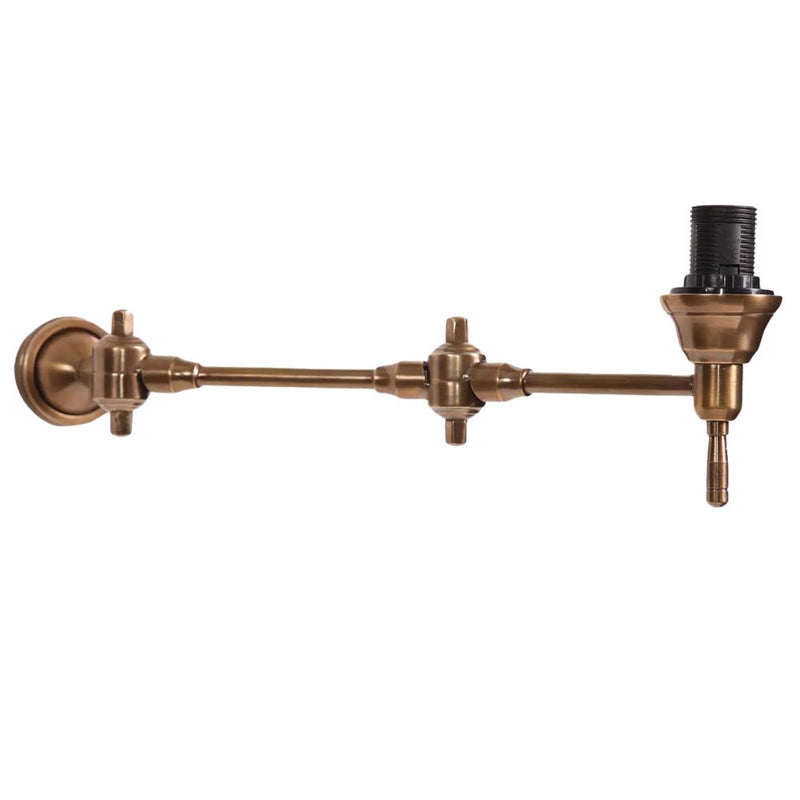 Swing S Antique Brass | Antique Silver | Black Wall Light Only